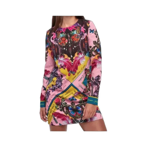 Patterned Mini Dress