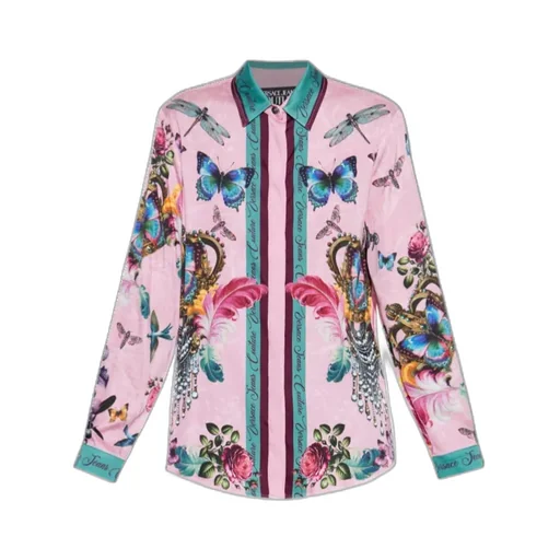 Patterned Long-Sleeved Shirt