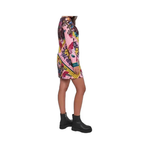 Patterned Mini Dress