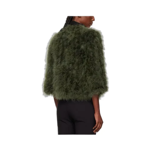 Short Feather Jacket