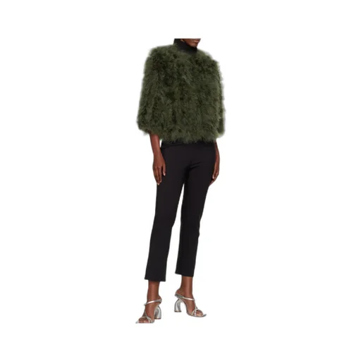 Short Feather Jacket