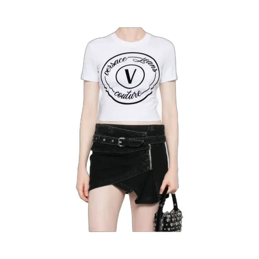 Circular Logo-Plaque T-Shirt