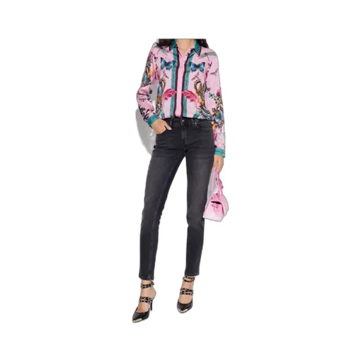 Patterned Long-Sleeved Shirt