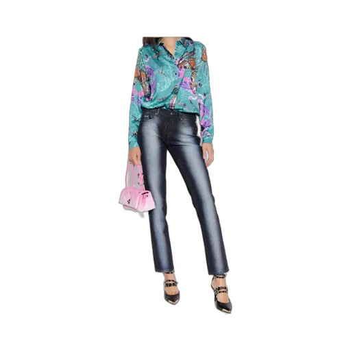 Patterned Long-Sleeved Shirt
