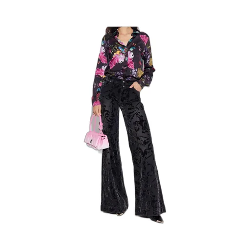Patterned Long-Sleeved Shirt