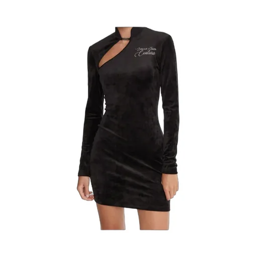 Logo Strap-Buckle Mini Dress