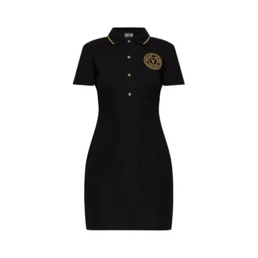 Logo Embroidered Polo Dress