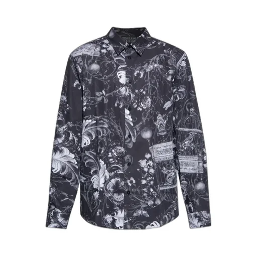Patterned Long-Sleeved Shirt