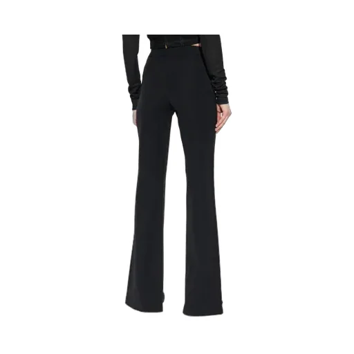 Front Slit Flared Trousers