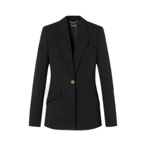 Single-Breasted Buttoned Blazer