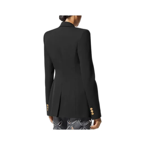 Single-Breasted Buttoned Blazer