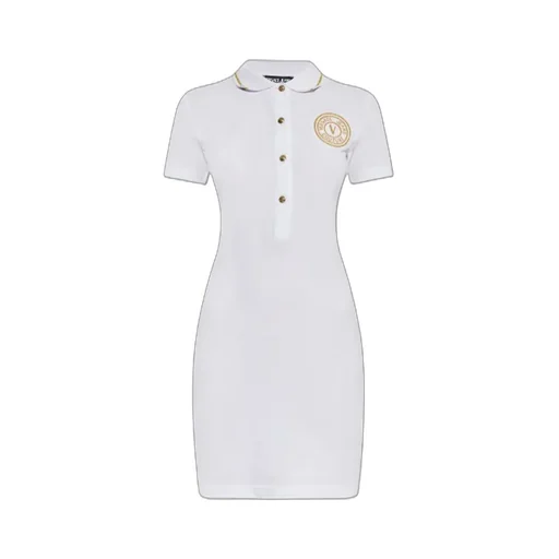 Logo Embroidered Polo Dress
