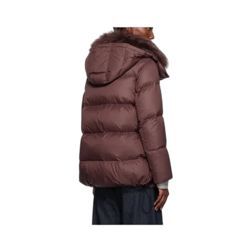Puffy Hooded Down Jacket