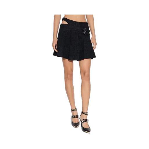 Pleated Mini Skirt