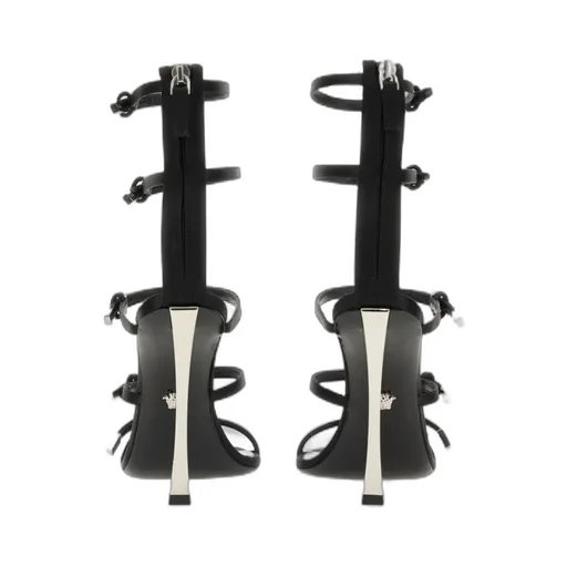 Pin-Point Buckle-Strap Fastened Sandals