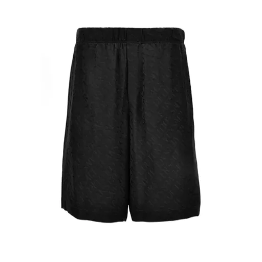 Allover Logo Knee-Length Shorts