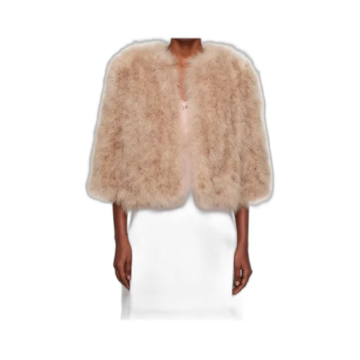 Short Feather Jacket