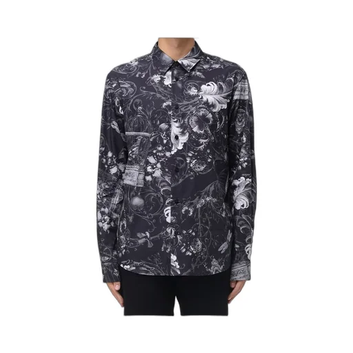 Patterned Long-Sleeved Shirt