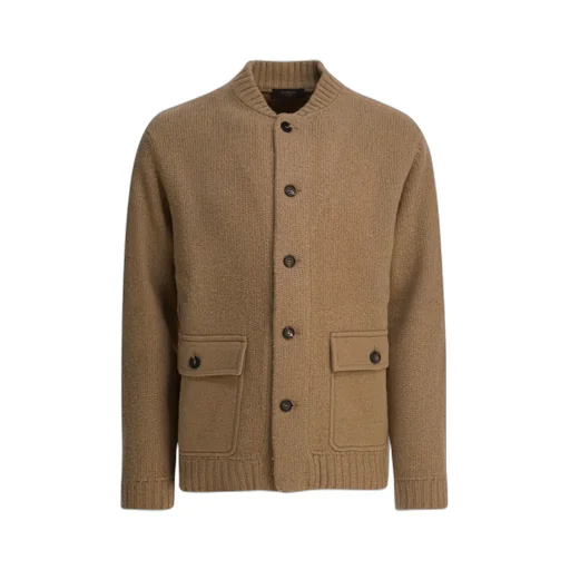 Buttoned Wool Jacket
