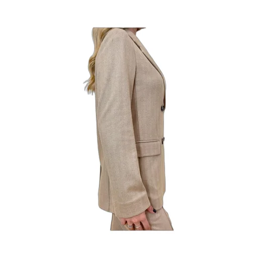 Long-Sleeved Suit Jacket