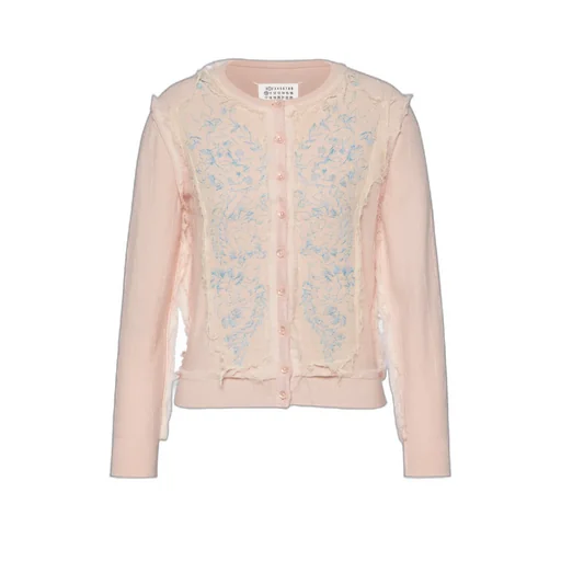 Vintage Effect Knitted Cardigan