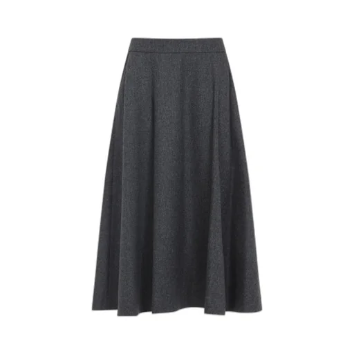 Wool Flannel Skirt