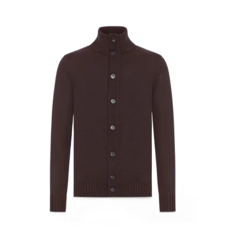 High Neck Cardigan