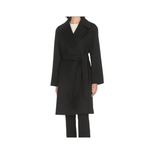 Belted Long-Sleeved Coat