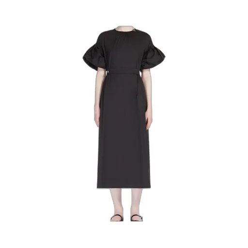 Stretch Poplin Sheath Dress