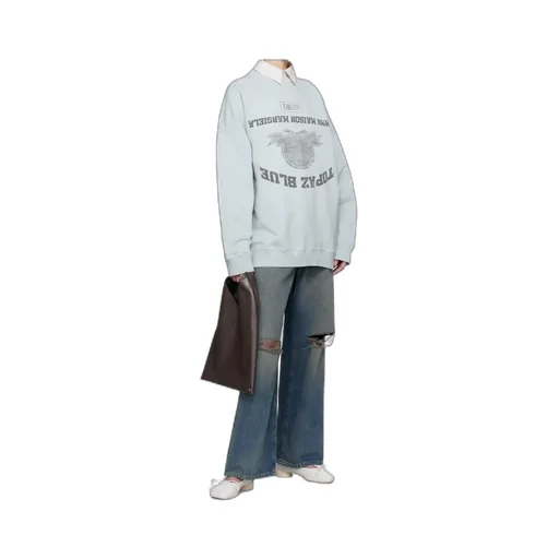 Numbers-Motif Sweatshirt