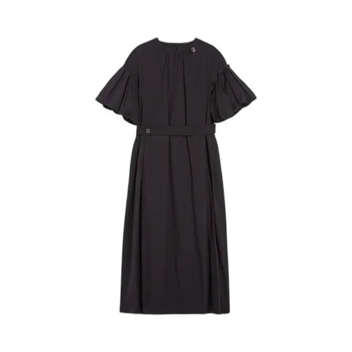 Stretch Poplin Sheath Dress