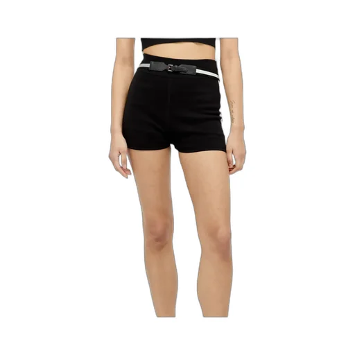 Mid-Rise Knitted Shorts