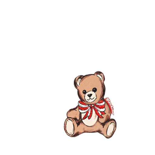 Teddy Bear Print Sweatshirt