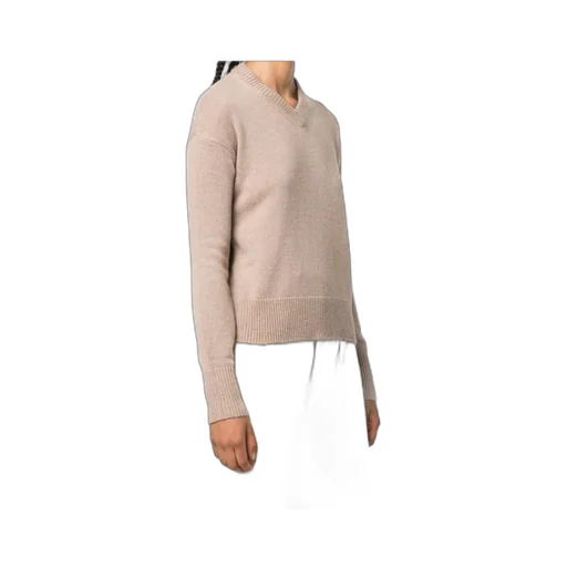 V-Neck Long-Sleeved Jumper
