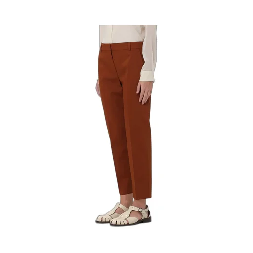 Tapered Cropped Trousers
