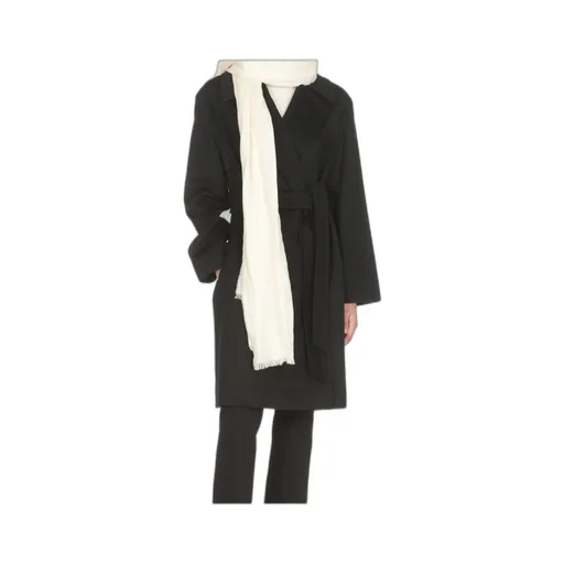Belted Long-Sleeved Coat