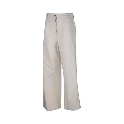 Button Detailed Wide Leg Pants