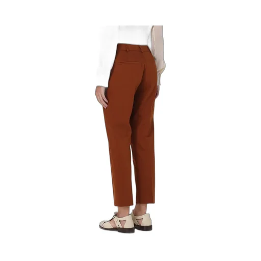 Tapered Cropped Trousers