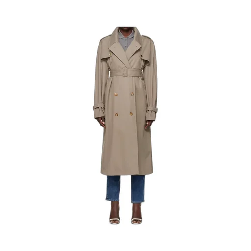 Tailored Twist Trench Coat