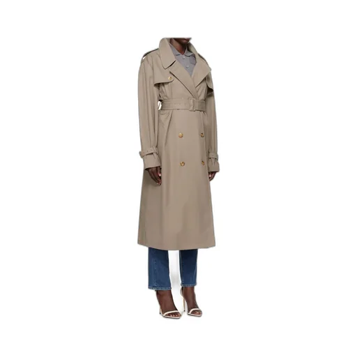 Tailored Twist Trench Coat