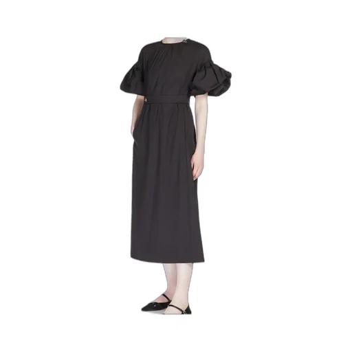 Stretch Poplin Sheath Dress