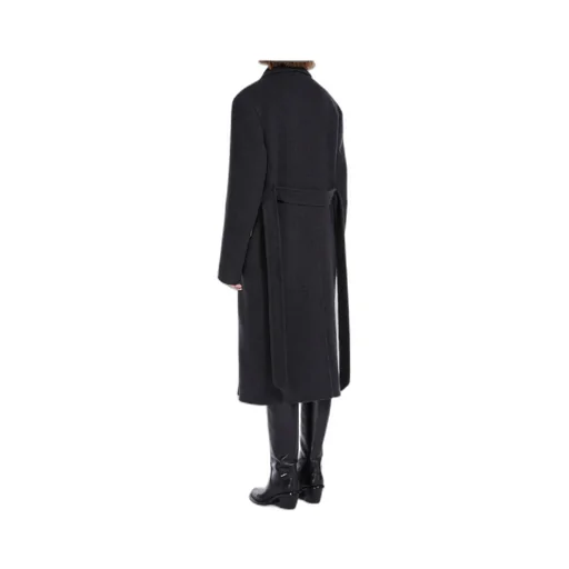 Double-Breasted Cashmere Coat