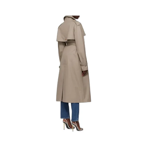 Tailored Twist Trench Coat
