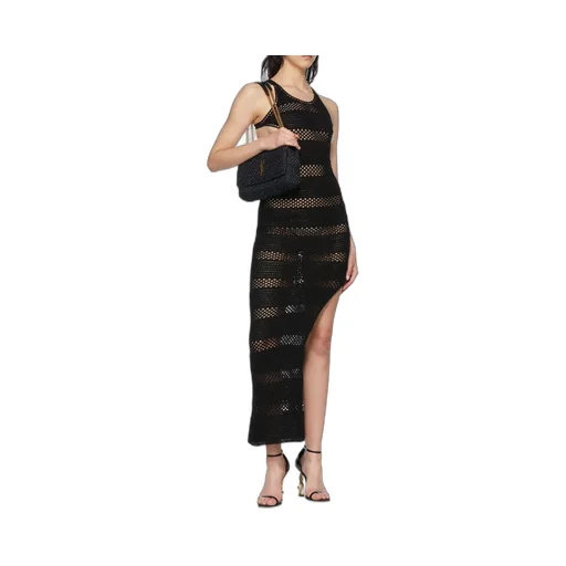 Cut-Out Crochet Dress