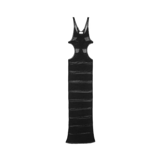 Cut-Out Crochet Dress