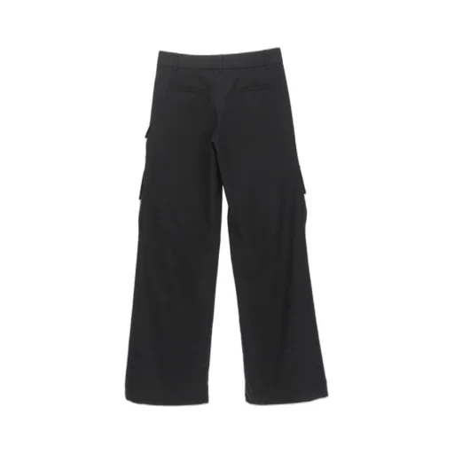 Logo Detailed Wide Leg Trousers