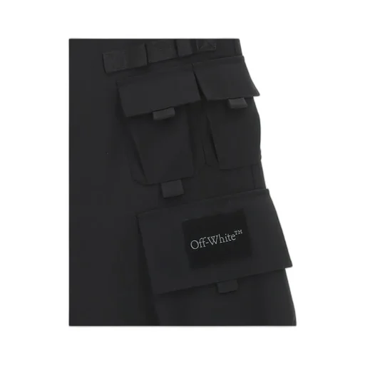 Logo Detailed Wide Leg Trousers