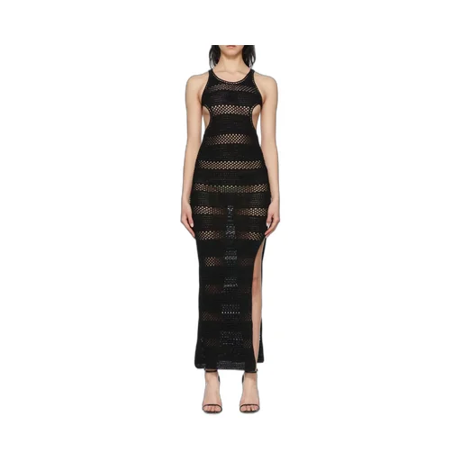 Cut-Out Crochet Dress