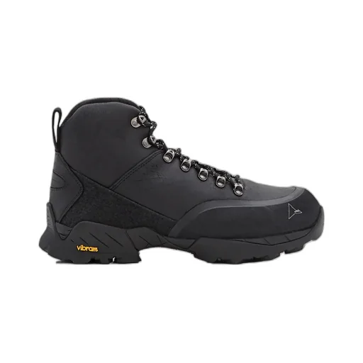 Round-Toe Lace-Up Boots