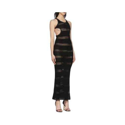 Cut-Out Crochet Dress